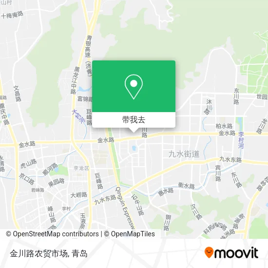金川路农贸市场地图
