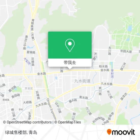绿城售楼部地图