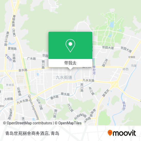 青岛世苑丽舍商务酒店地图