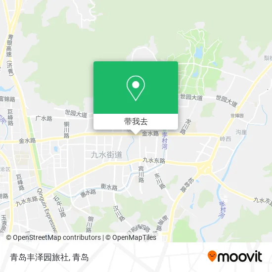 青岛丰泽园旅社地图