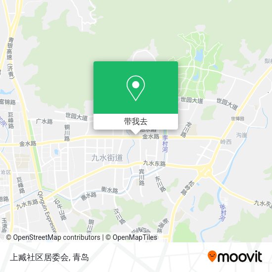 上臧社区居委会地图