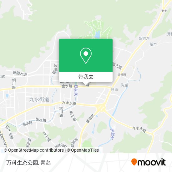 万科生态公园地图