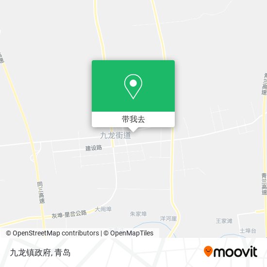 九龙镇政府地图