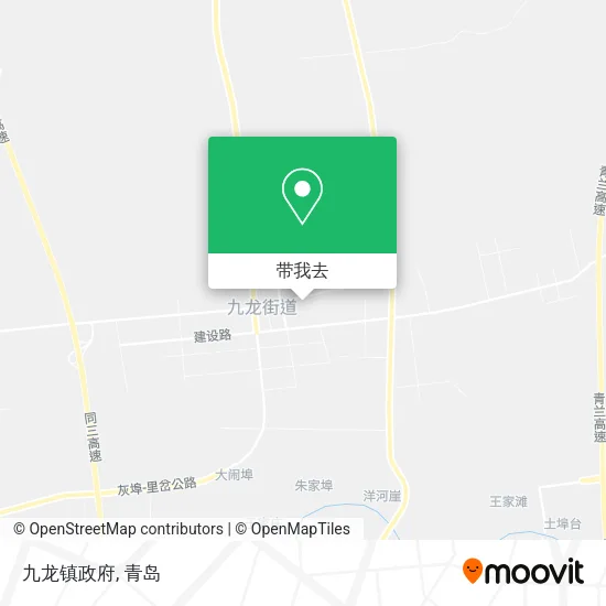 九龙镇政府地图
