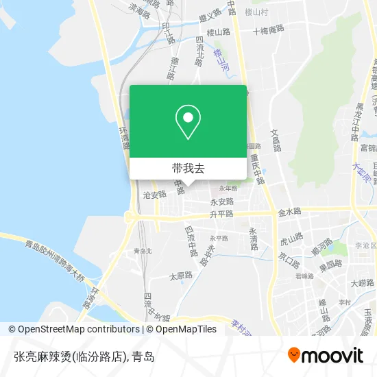 张亮麻辣烫(临汾路店)地图