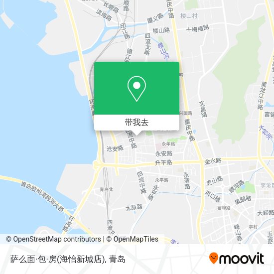 萨么面·包·房(海怡新城店)地图