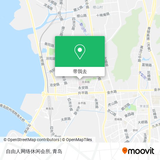 自由人网络休闲会所地图