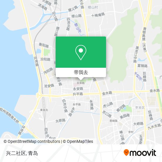 兴二社区地图