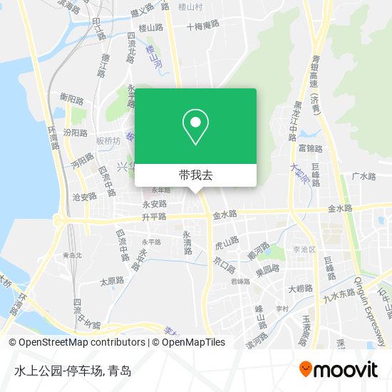 水上公园-停车场地图
