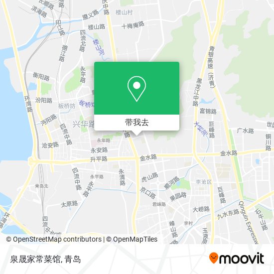 泉晟家常菜馆地图