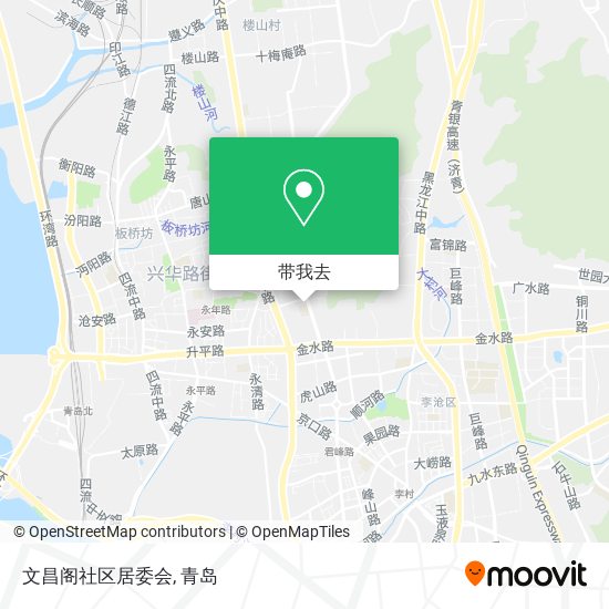 文昌阁社区居委会地图