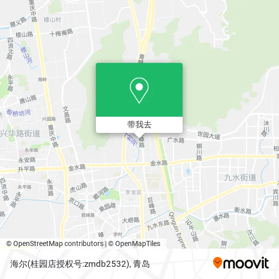 海尔(桂园店授权号:zmdb2532)地图