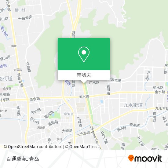 百通馨苑地图