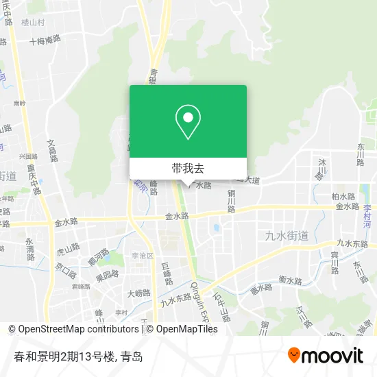 春和景明2期13号楼地图
