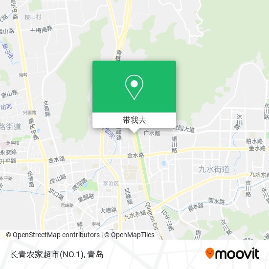 长青农家超市(NO.1)地图