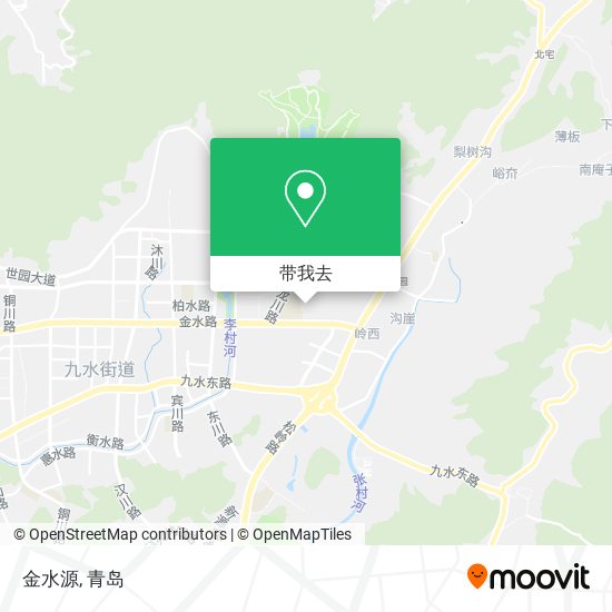 金水源地图