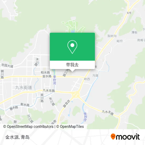 金水源地图