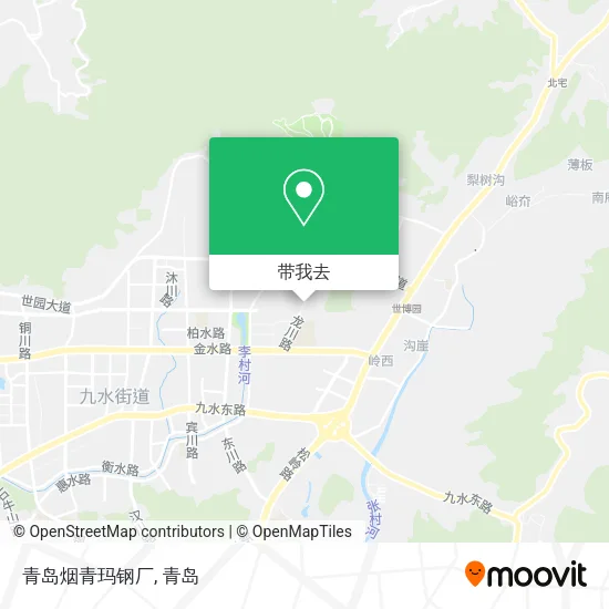 青岛烟青玛钢厂地图