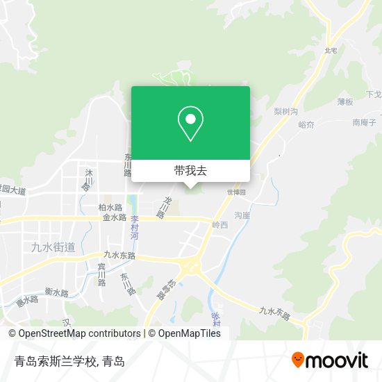 青岛索斯兰学校地图