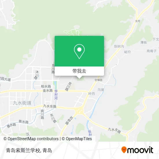 青岛索斯兰学校地图