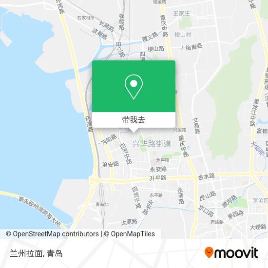 兰州拉面地图