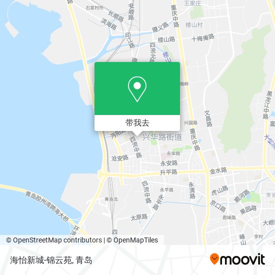 海怡新城-锦云苑地图