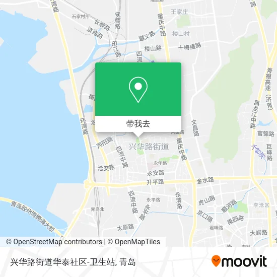 兴华路街道华泰社区-卫生站地图