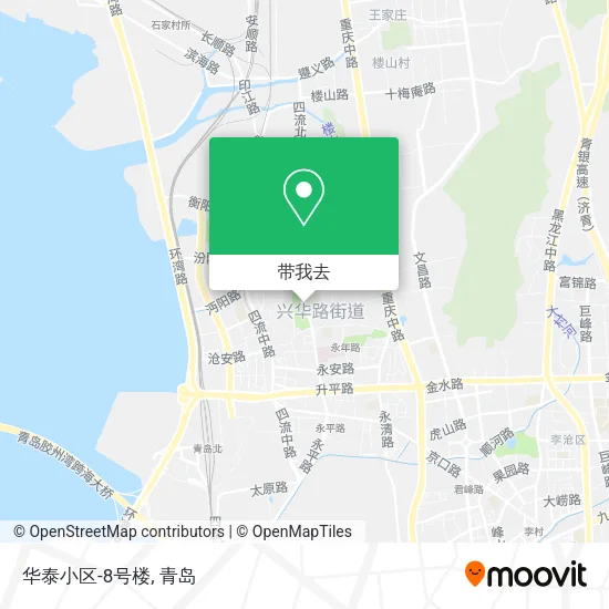 华泰小区-8号楼地图
