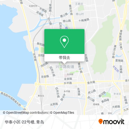 华泰小区-22号楼地图