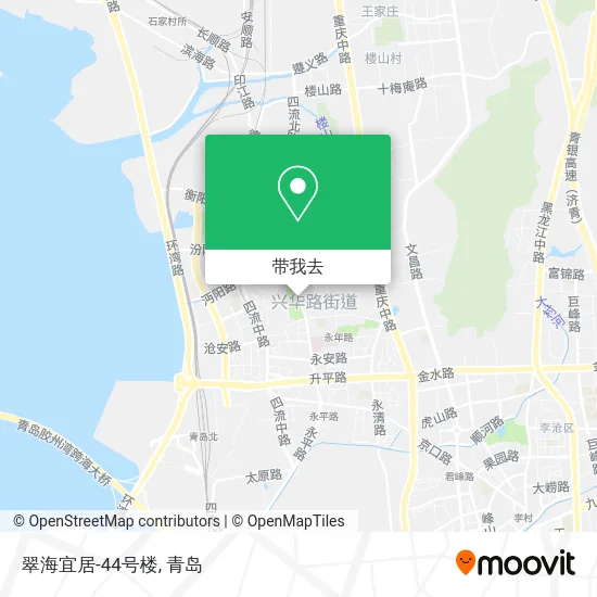 翠海宜居-44号楼地图
