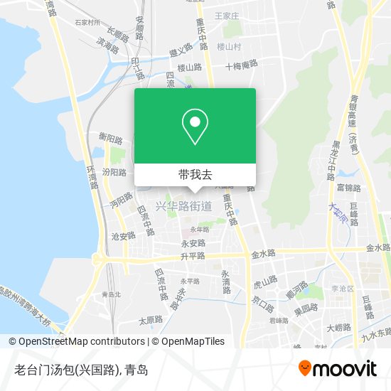 老台门汤包(兴国路)地图