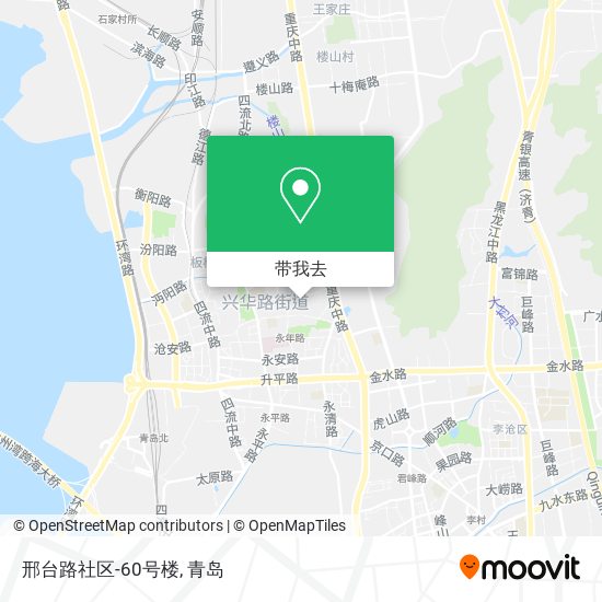 邢台路社区-60号楼地图