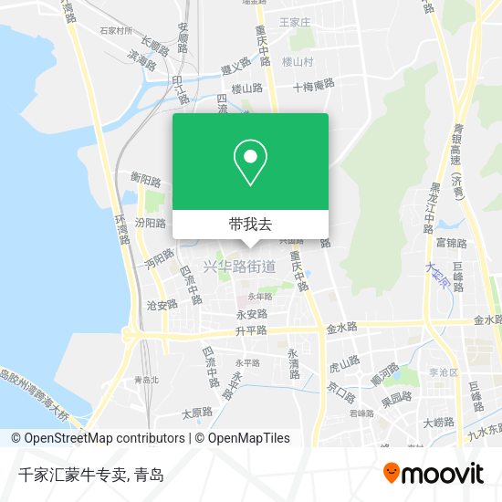 千家汇蒙牛专卖地图