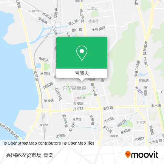 兴国路农贸市场地图
