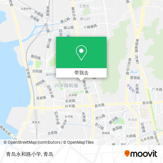 青岛永和路小学地图