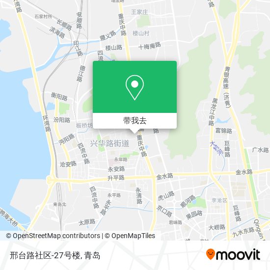 邢台路社区-27号楼地图