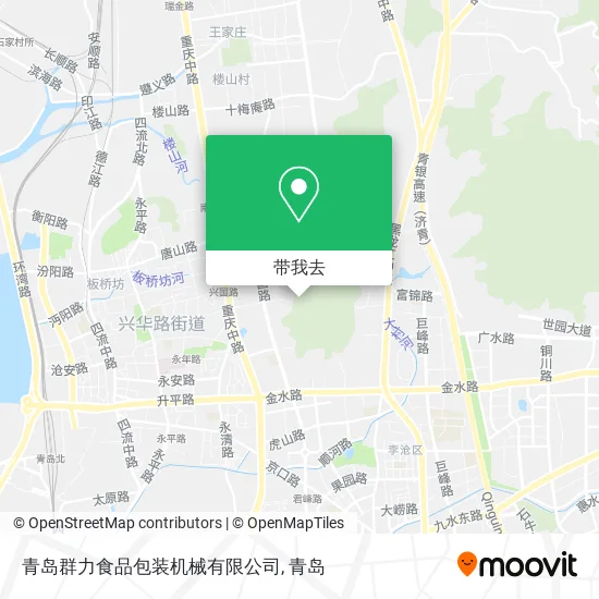 青岛群力食品包装机械有限公司地图