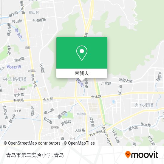 青岛市第二实验小学地图