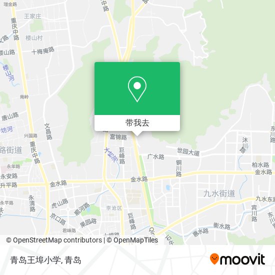 青岛王埠小学地图