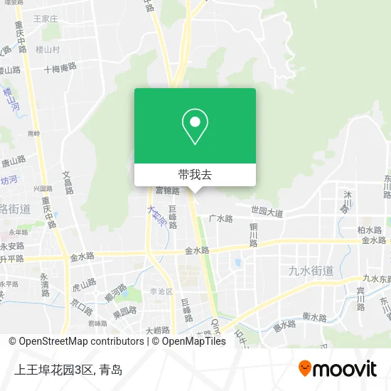 上王埠花园3区地图