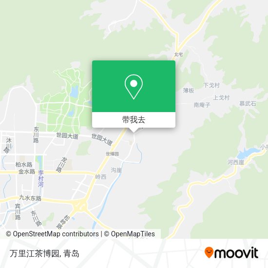 万里江茶博园地图