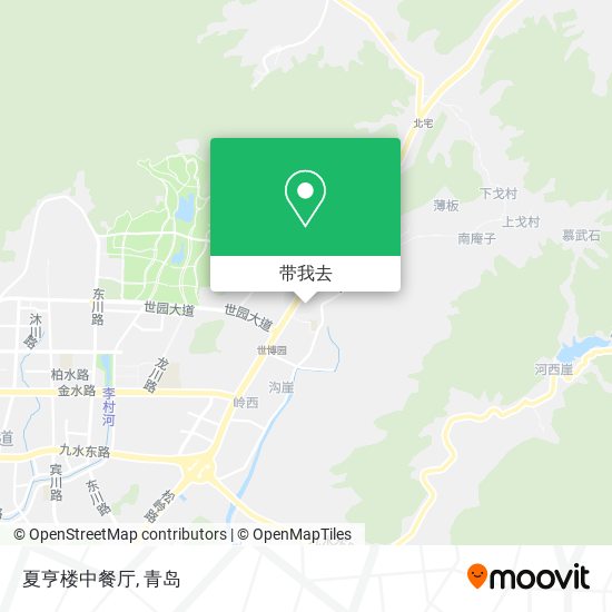 夏亨楼中餐厅地图