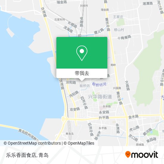 乐乐香面食店地图