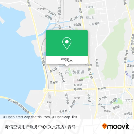 海信空调用户服务中心(兴义路店)地图