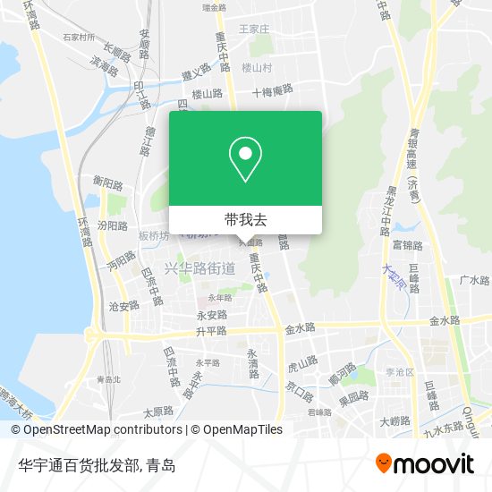 华宇通百货批发部地图