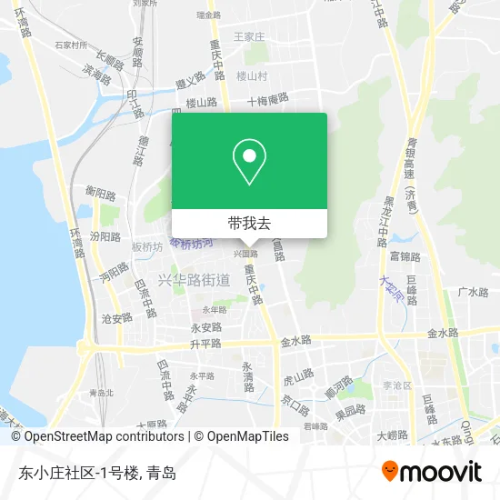 东小庄社区-1号楼地图