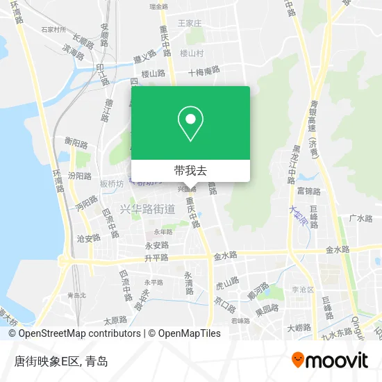 唐街映象E区地图