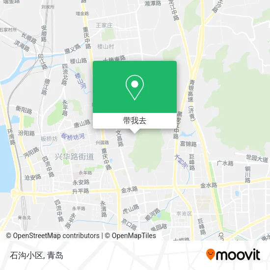 石沟小区地图