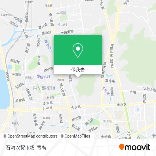 石沟农贸市场地图