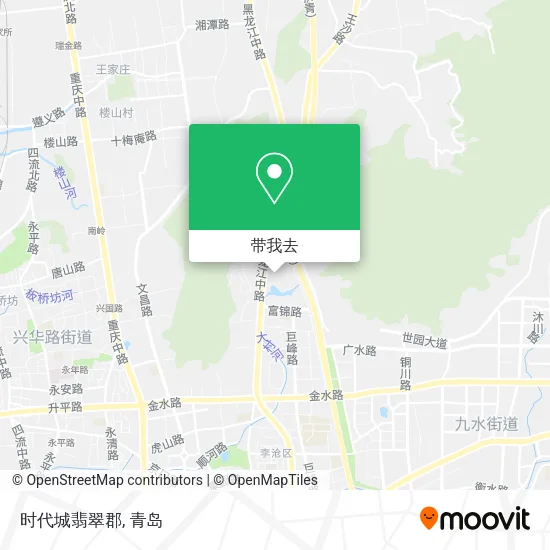 时代城翡翠郡地图